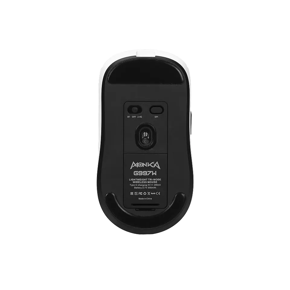 Mouse Monka Prime G997W Wireless - White 6