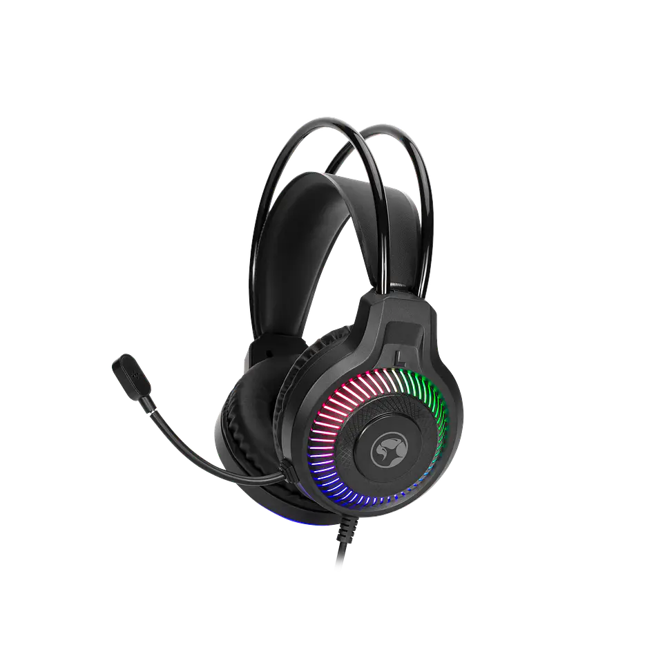Kit Marvo CM416 4 em 1, Headset, Teclado, Mouse e Mousepad, EN, RGB - Preto 4