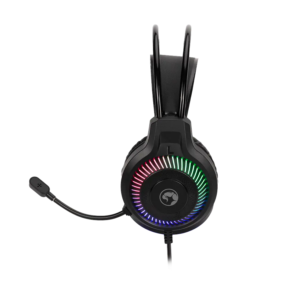 Kit Marvo CM416 4 em 1, Headset, Teclado, Mouse e Mousepad, EN, RGB - Preto 3