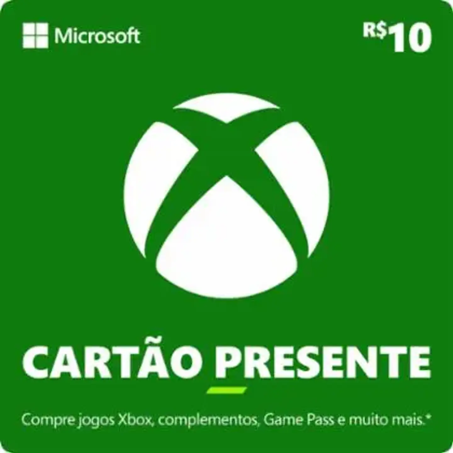 Gift Card Xbox - Código Digital 2