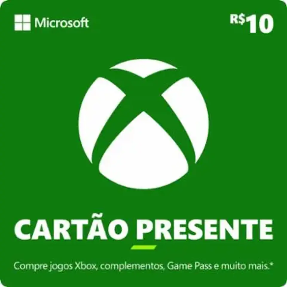 Gift Card Xbox - Código Digital 2