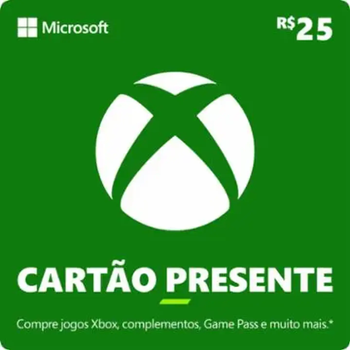 Gift Card Xbox - Código Digital 4