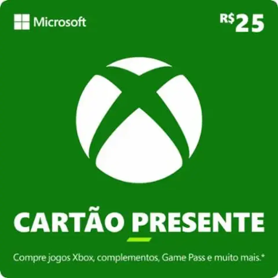 Gift Card Xbox - Código Digital 4