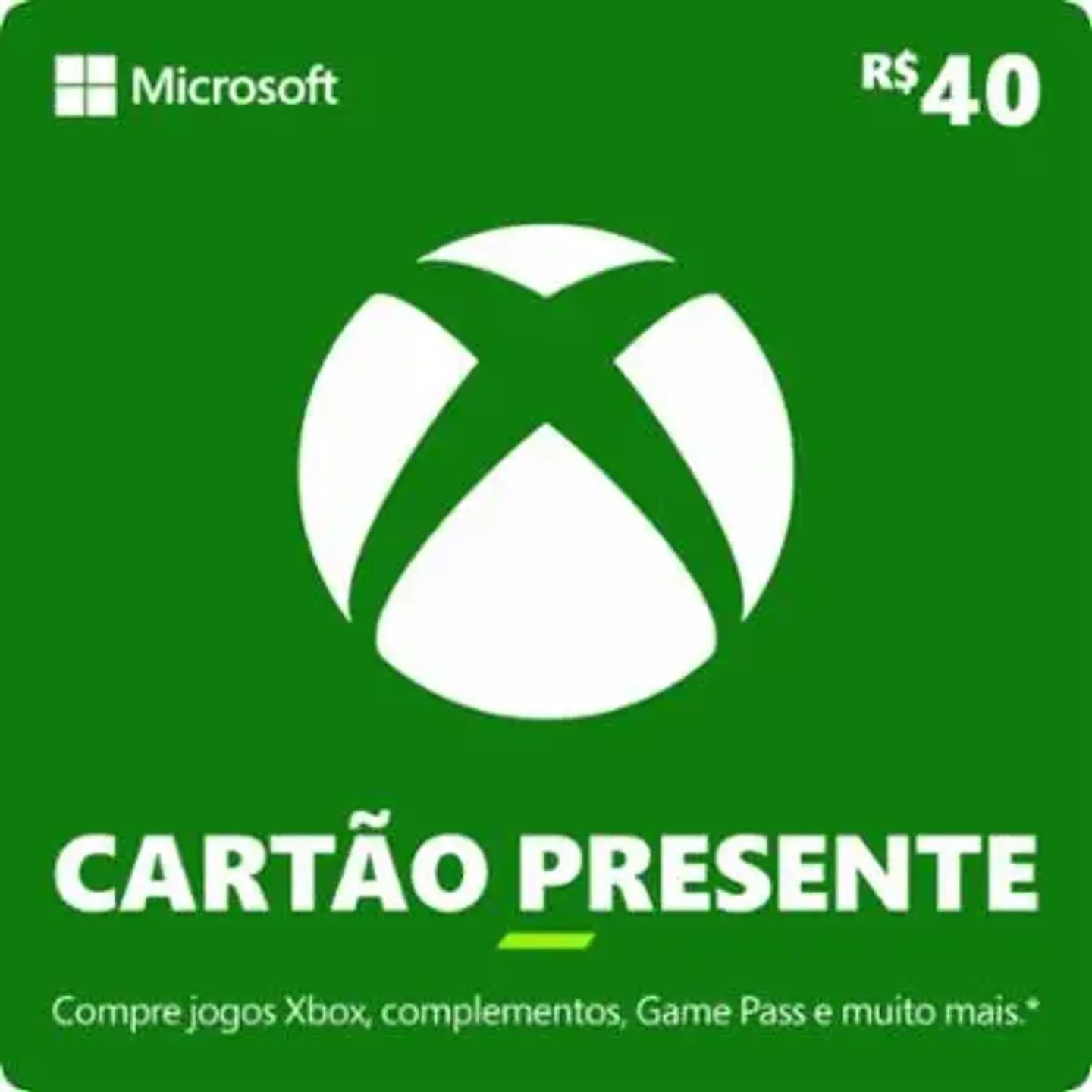 Gift Card Xbox - Código Digital 5