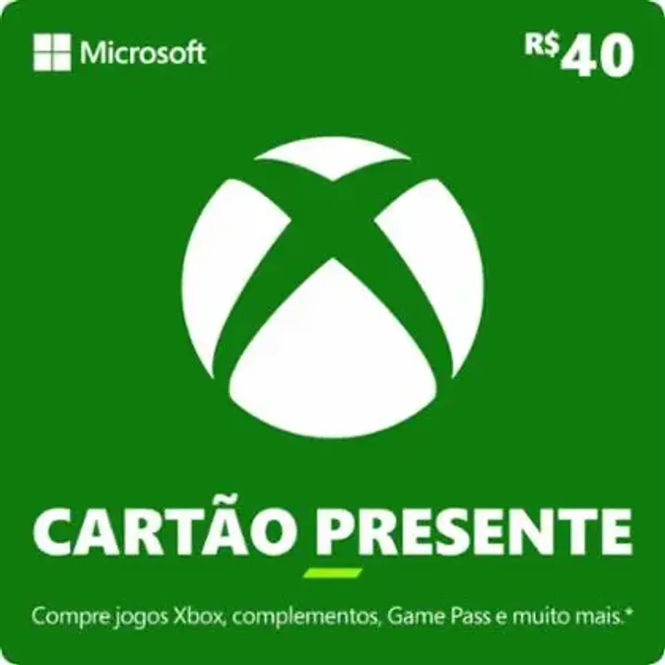 Gift Card Xbox - Código Digital 5