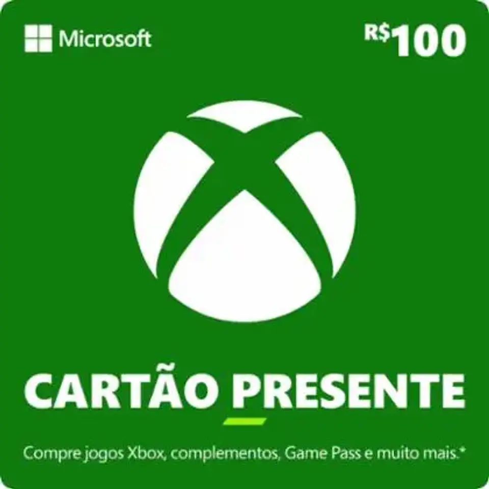 Gift Card Xbox - Código Digital 7