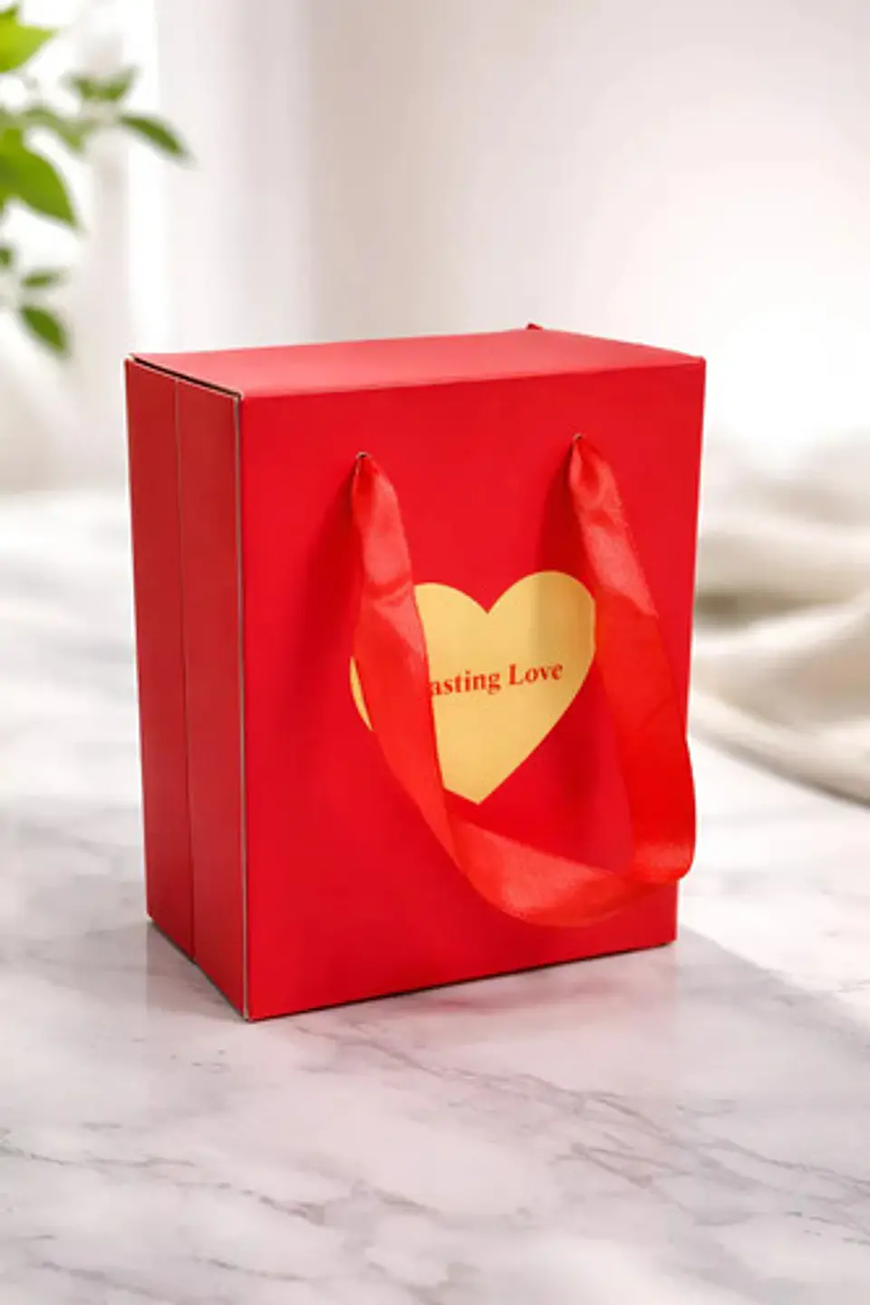 Caja De Rosas Con Collar Dije Corazón Corona Regalo Para Muj 2