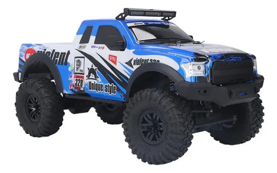 Camioneta Control Remoto 4x4 Rally Juguete Escala 1:10 Carro 2
