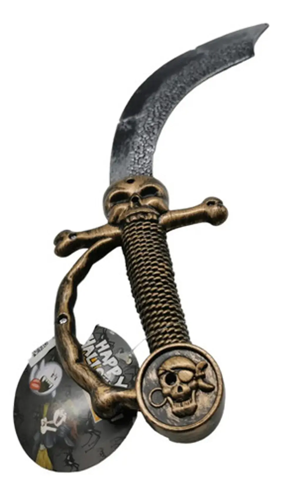 Espada Antigua Curva Juguete Hallowen Calavera Wg5623b 2