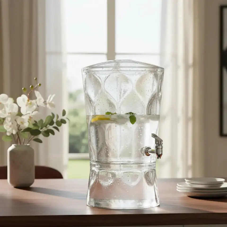 Dispensador Bebidas 11 Litros Americano Acrílico 3