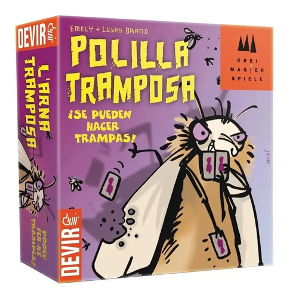 Devir Polilla La Polilla Tramposa Clásica 22113 Español 1