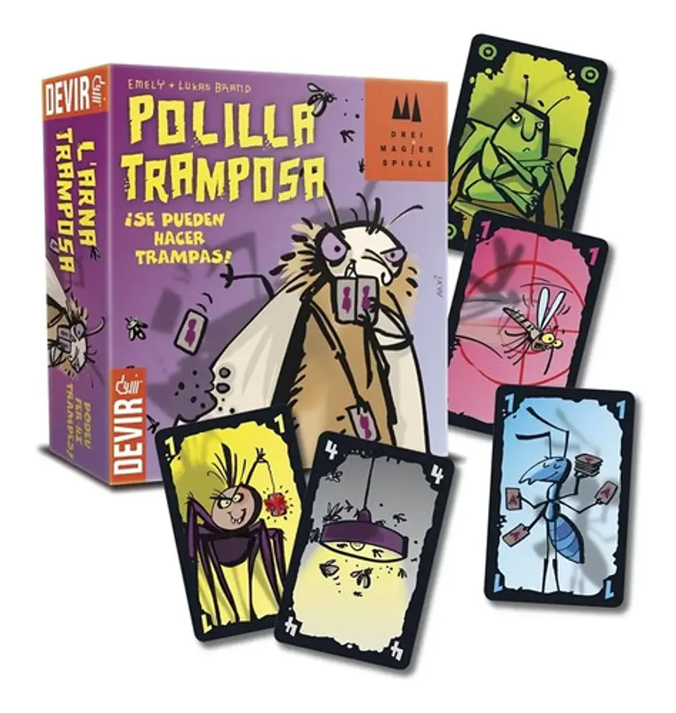 Devir Polilla La Polilla Tramposa Clásica 22113 Español 2