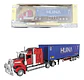 Camión Mula 1:50 Huina Metálico Carro Volco Trailer - Miniatura 1