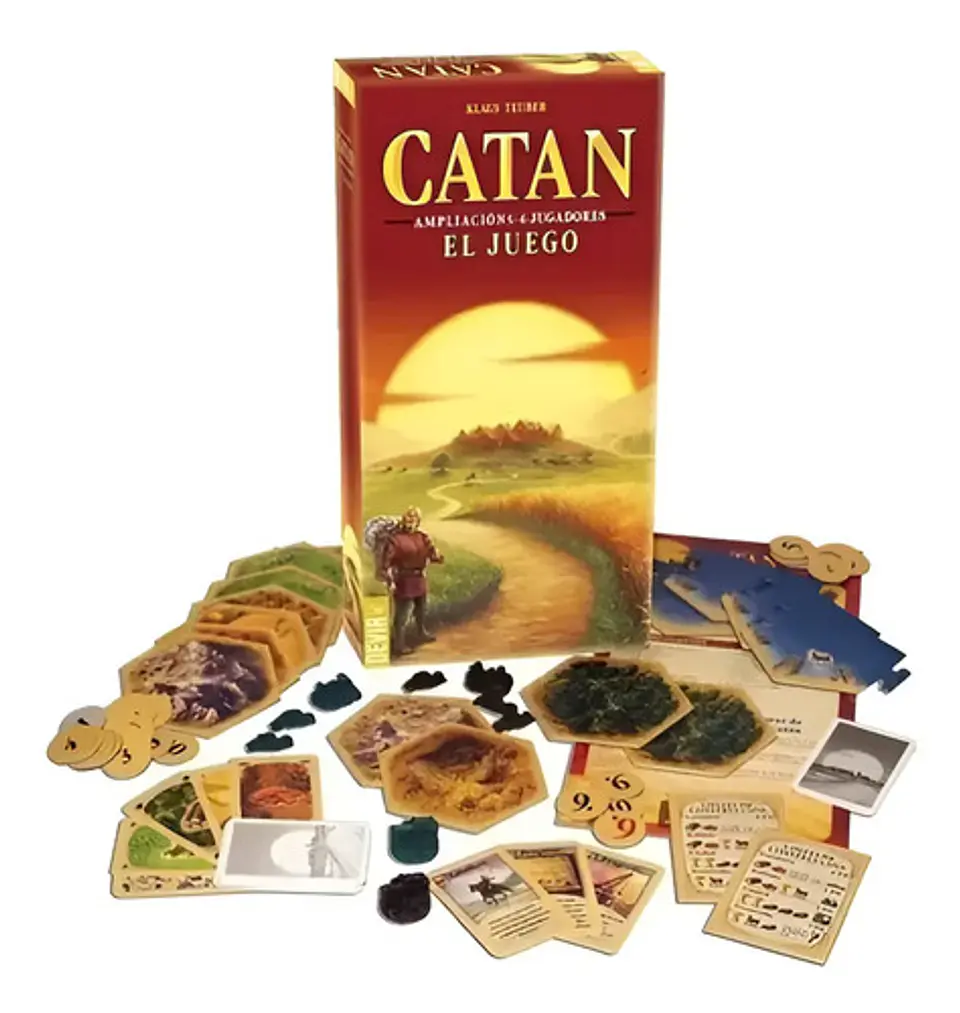 Catan: Ampliación 5-6 Jugadores Juego De Mesa Devir 45000374 6