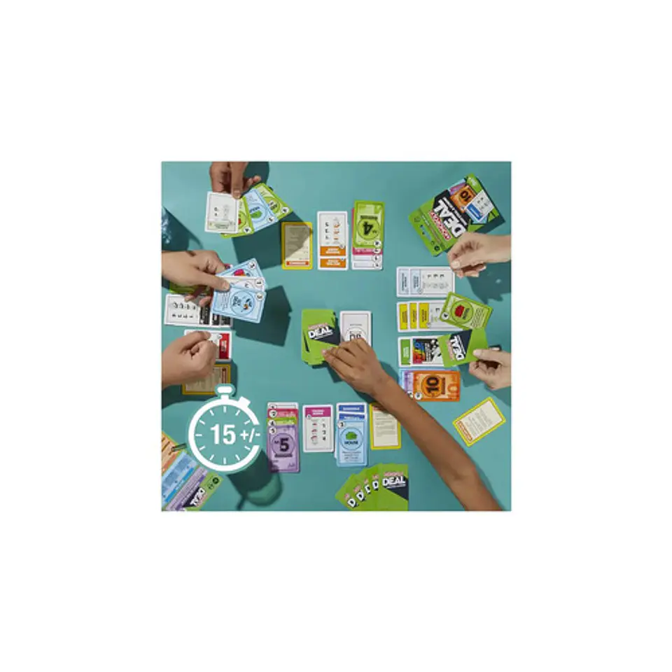 Monopoly Juego De Mesa +8 Deal G0351 Cartón 6