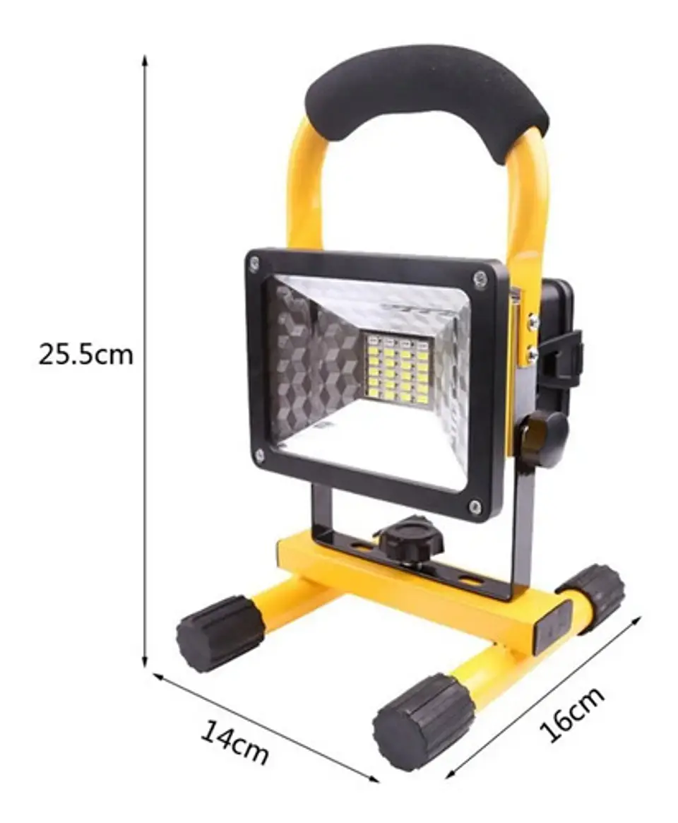 Lampara  Led Recargable Camping 10w Larga Duracion Ip65 5