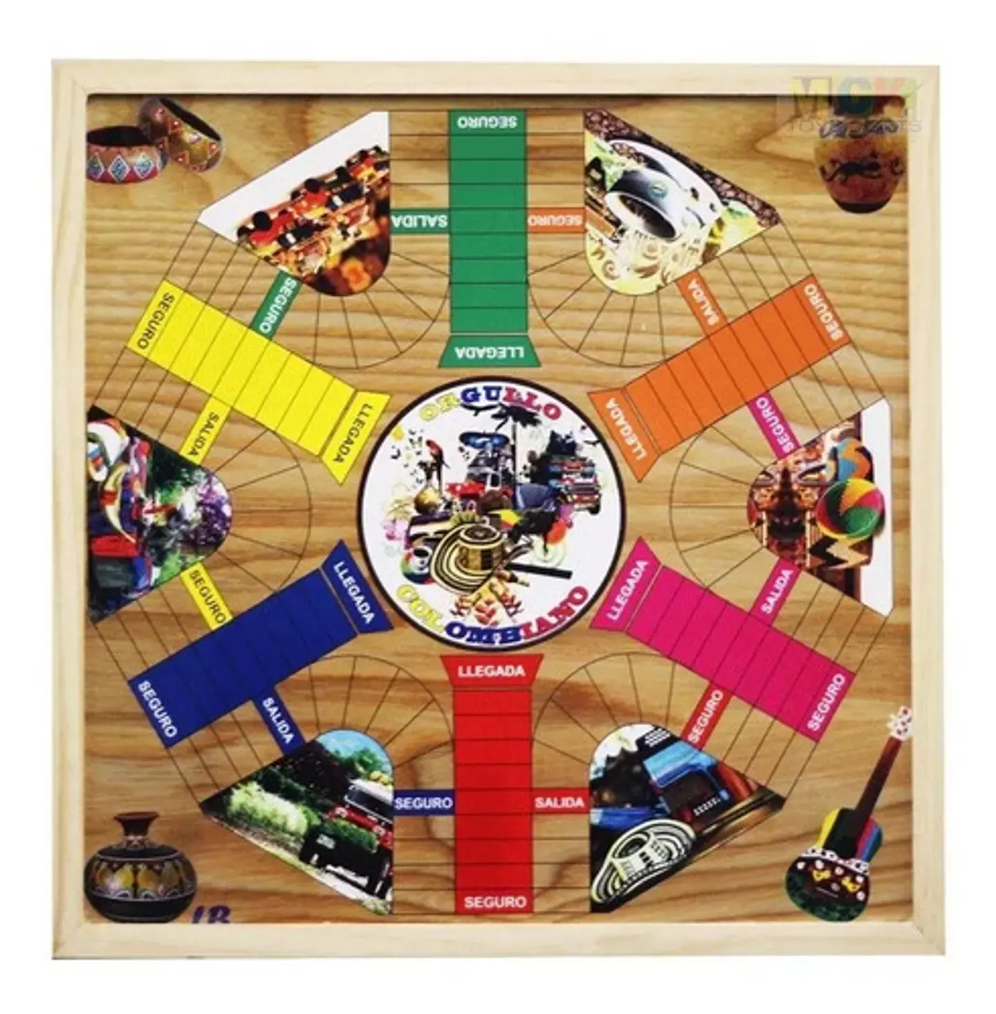 Parques Magnético Doble Cara 4 Y 6 Puestos Parques Imantado 3
