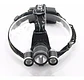 Linterna Led De Cabeza Recargable X 3 Incluye Clip Bicicleta - Miniatura 1