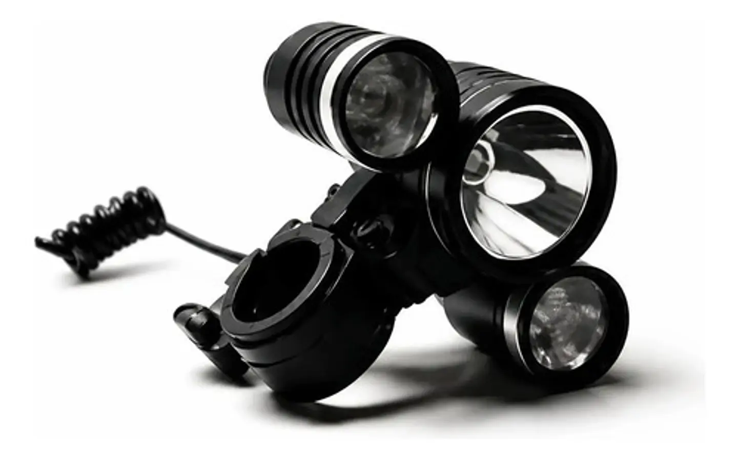 Linterna Led De Cabeza Recargable X 3 Incluye Clip Bicicleta 3