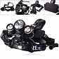 Linterna Led De Cabeza Recargable X 3 Incluye Clip Bicicleta - Miniatura 5