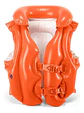 Chaleco Inflable Deluxe Intex Para Niños De 3 A 6 Años Naranja - Miniatura 1