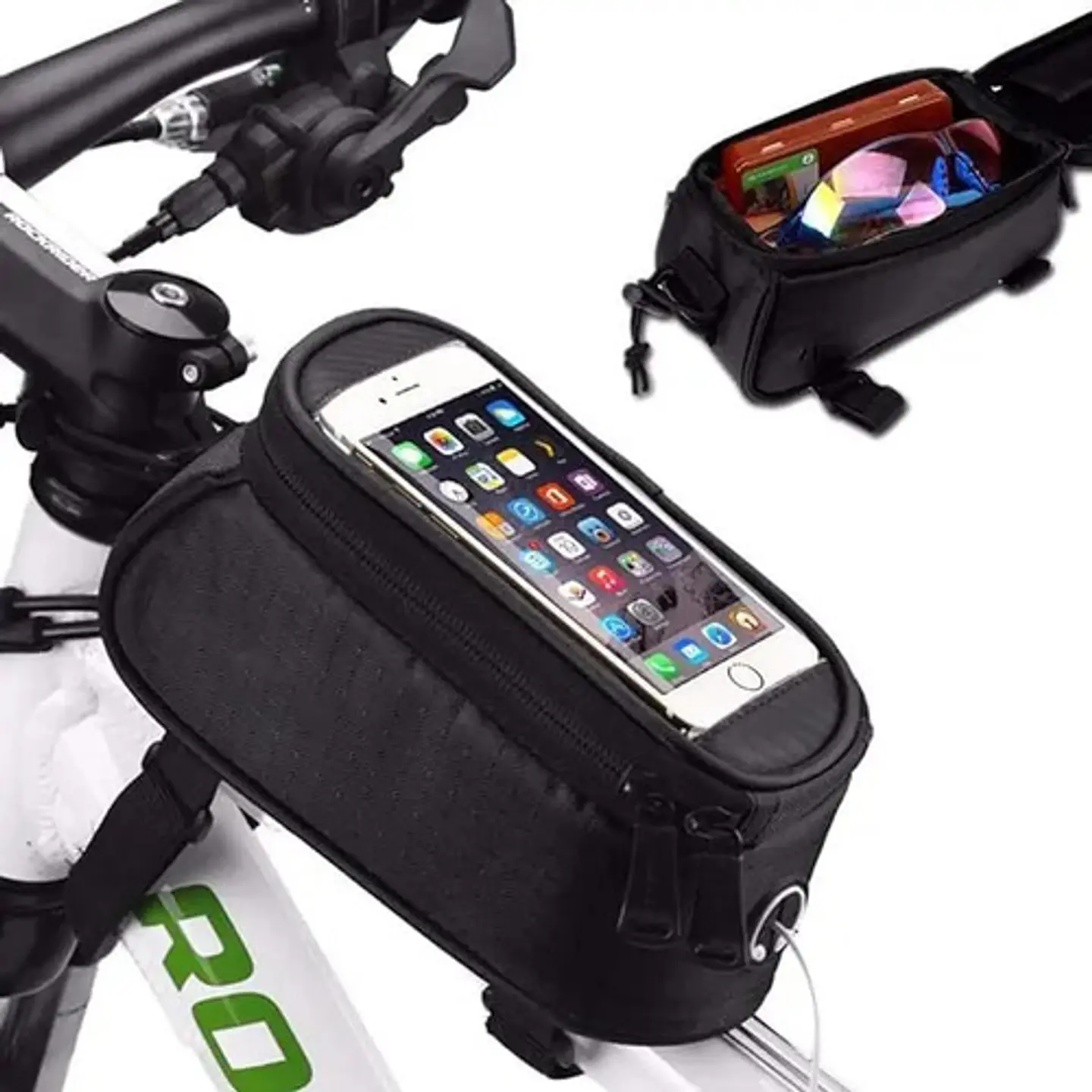 Estuche Celular Soporte Bicicleta Moto Impermeable Gps Porta 1