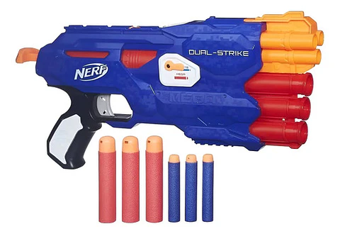 Nerf N-strike Elite Dualstrike Blaster Original Hasbro