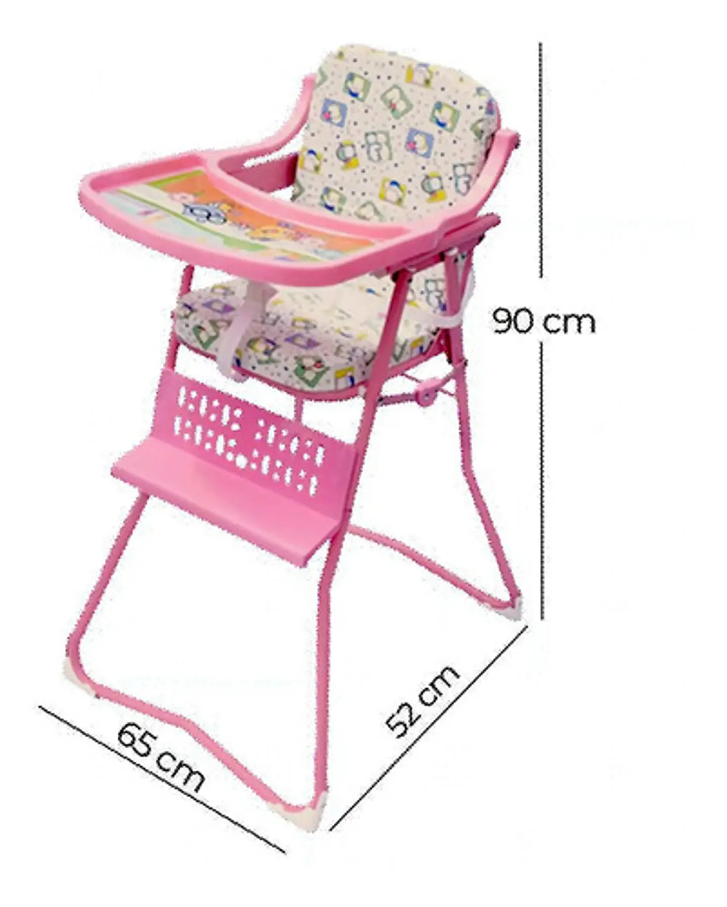 Silla Comedor Bebe Plegable Niño Y Niña 3