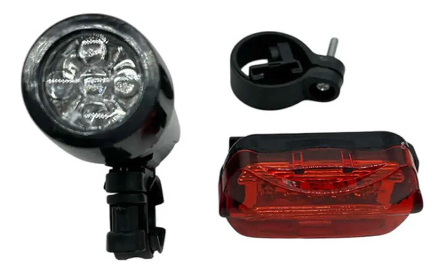 Linterna Led Para Bicicleta Con Luz Trasera De Seguridad 4
