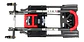 Carretilla Carga 2 En 1 300l Carreta Cosco Zorra Carro Sonid - Miniatura 3