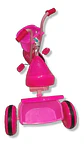 Triciclo Niña Bambino Rosado Princesa 3 A 5 Años - Miniatura 7