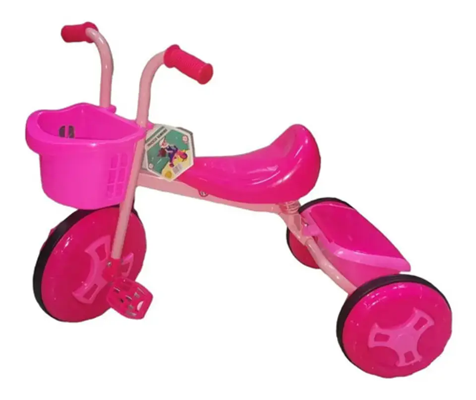 Triciclo Niña Bambino Rosado Princesa 3 A 5 Años 8