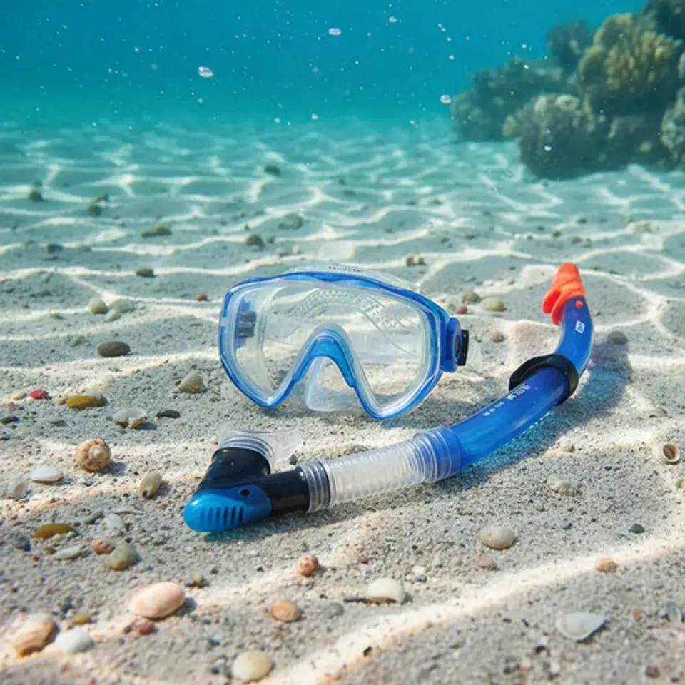 Set Snorkel Bestway Con Válvula Rompeolas Y Purga 2