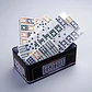 Domino Doble Doce 12 X 12 91 Fichas Alta Calidad Estuchelujo - Miniatura 3