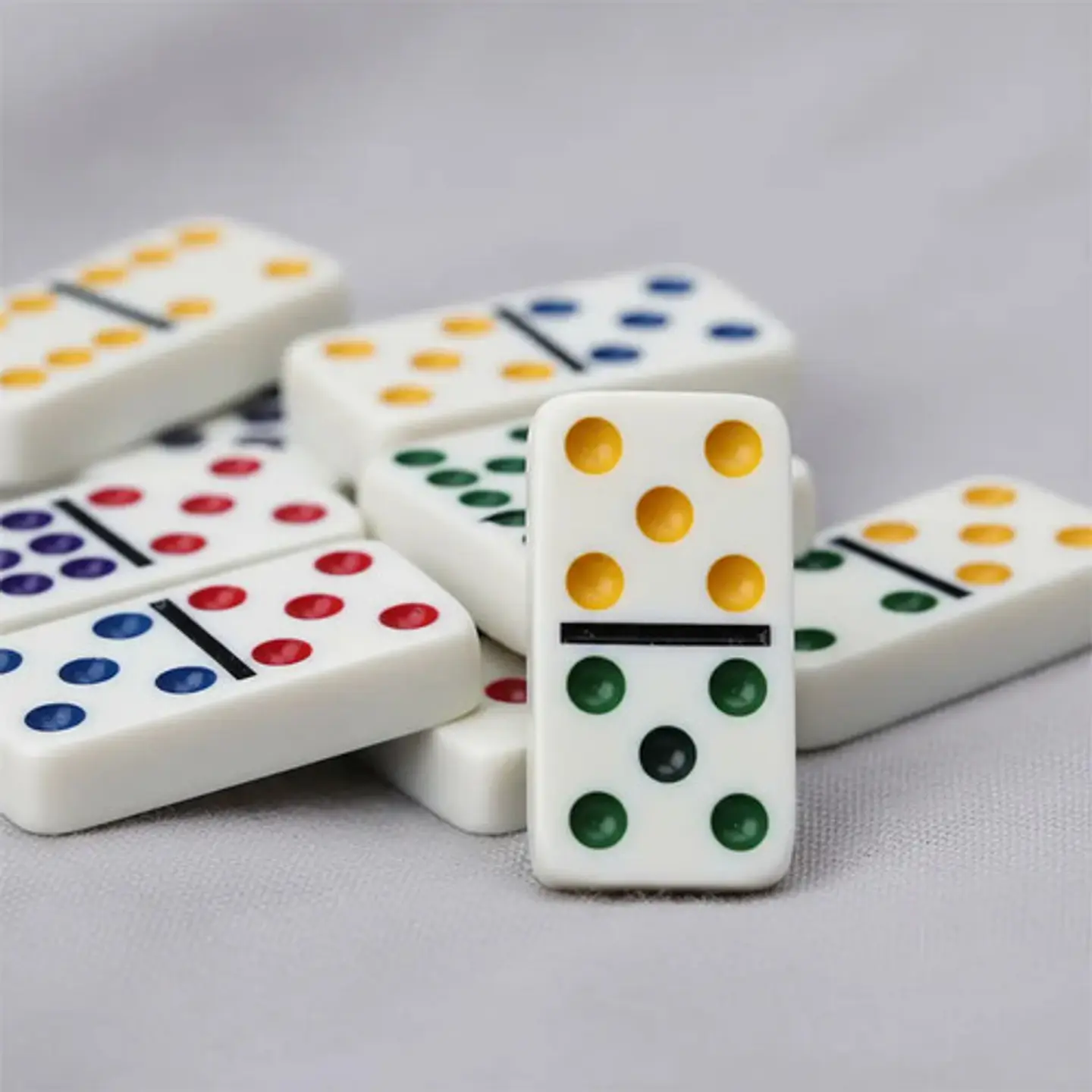 Domino Doble Doce 12 X 12 91 Fichas Alta Calidad Estuchelujo 5