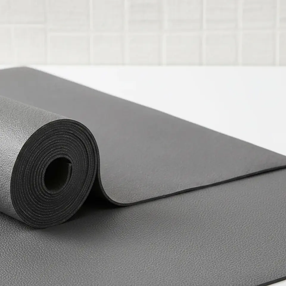 Tapete Yoga Grueso Pilates Ejercicios Con Maleta 173x61x 0.3 15