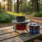 Estufa Hornilla Camping Contraviento + 4 Latas Gas Butano - Miniatura 1
