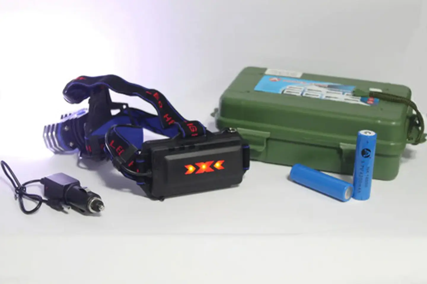 Linterna Minera Alto Poder Camping Expedicion Deportes 2