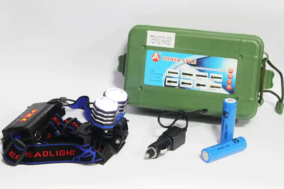 Linterna Minera Alto Poder Camping Expedicion Deportes 3