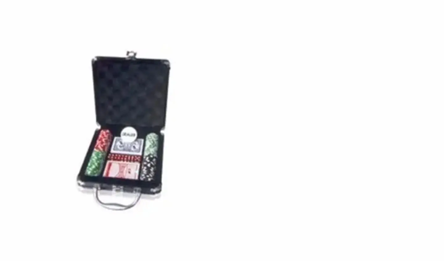 Maleta Western Poker con 100 fichas 2