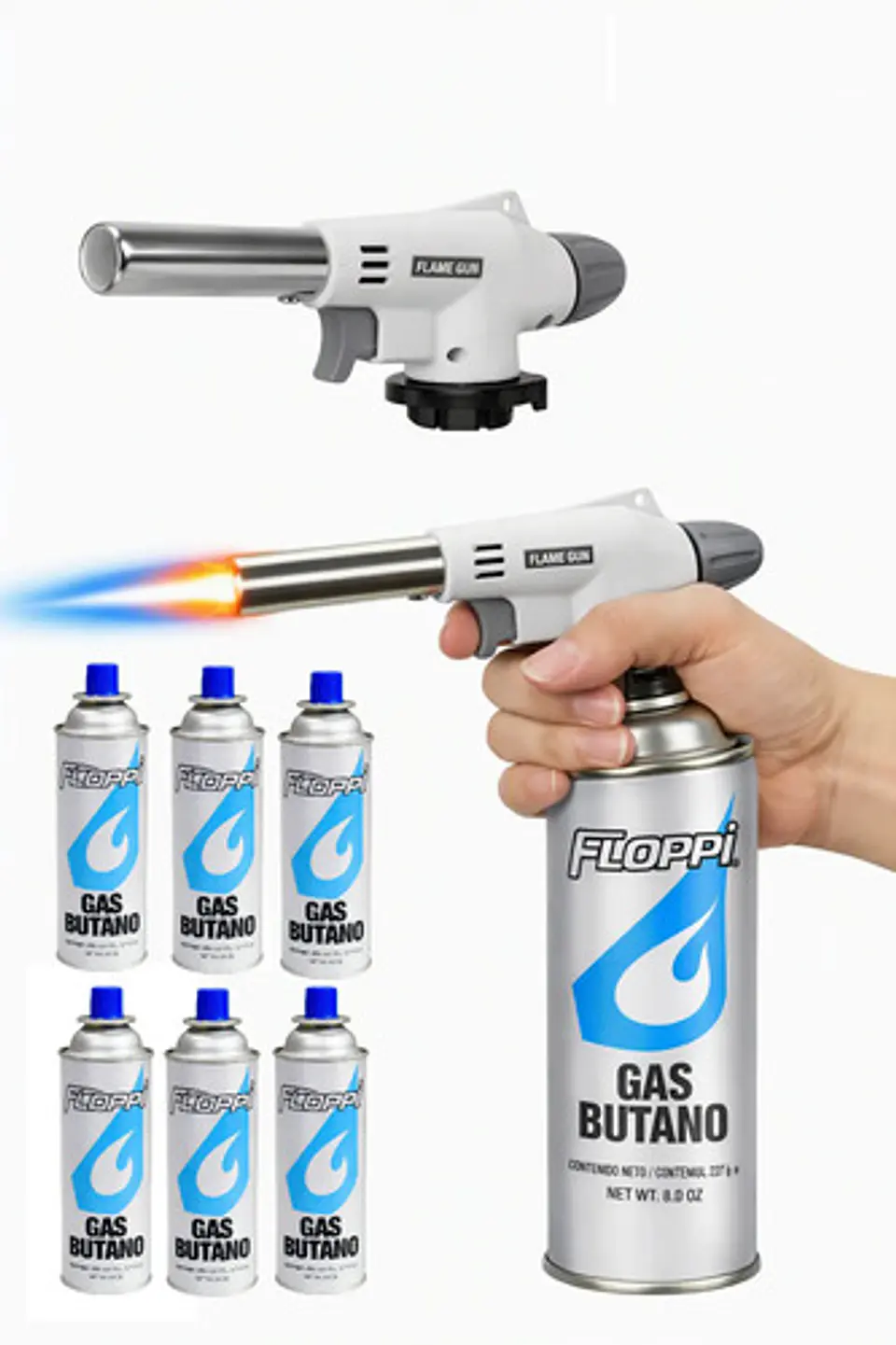 Set X 10 Tanques Gas Butano Ideal Para Estufas Soplete 4