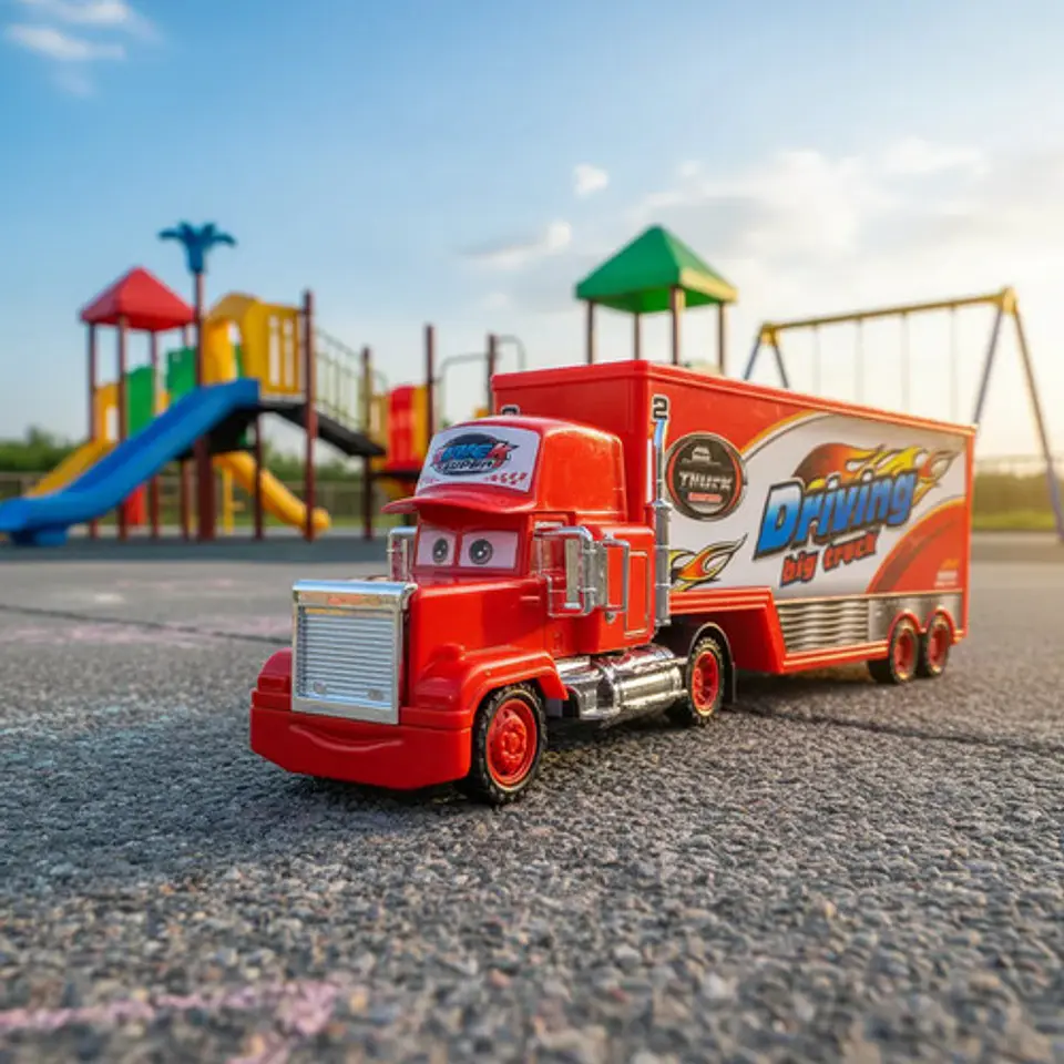Camión Niñera Cars Mula 48cm Mack Niñera 1