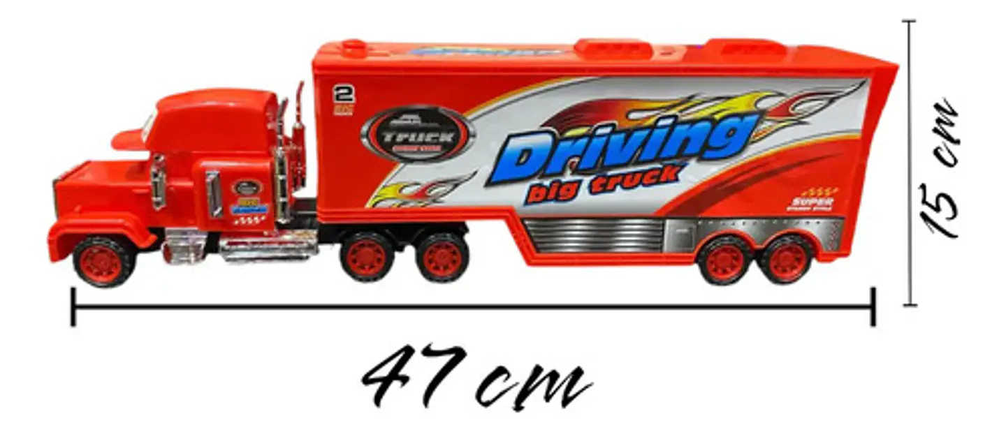 Camión Niñera Cars Mula 48cm Mack Niñera 3