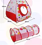 Piscina De Pelotas Con Tunel Y Casa 3 En 1 + 250 Pelotas - Miniatura 4