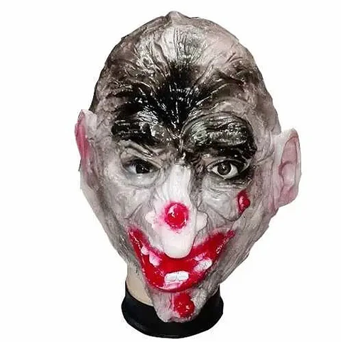 70% Máscara Caucho Halloween Bruja Disfraz 001-011