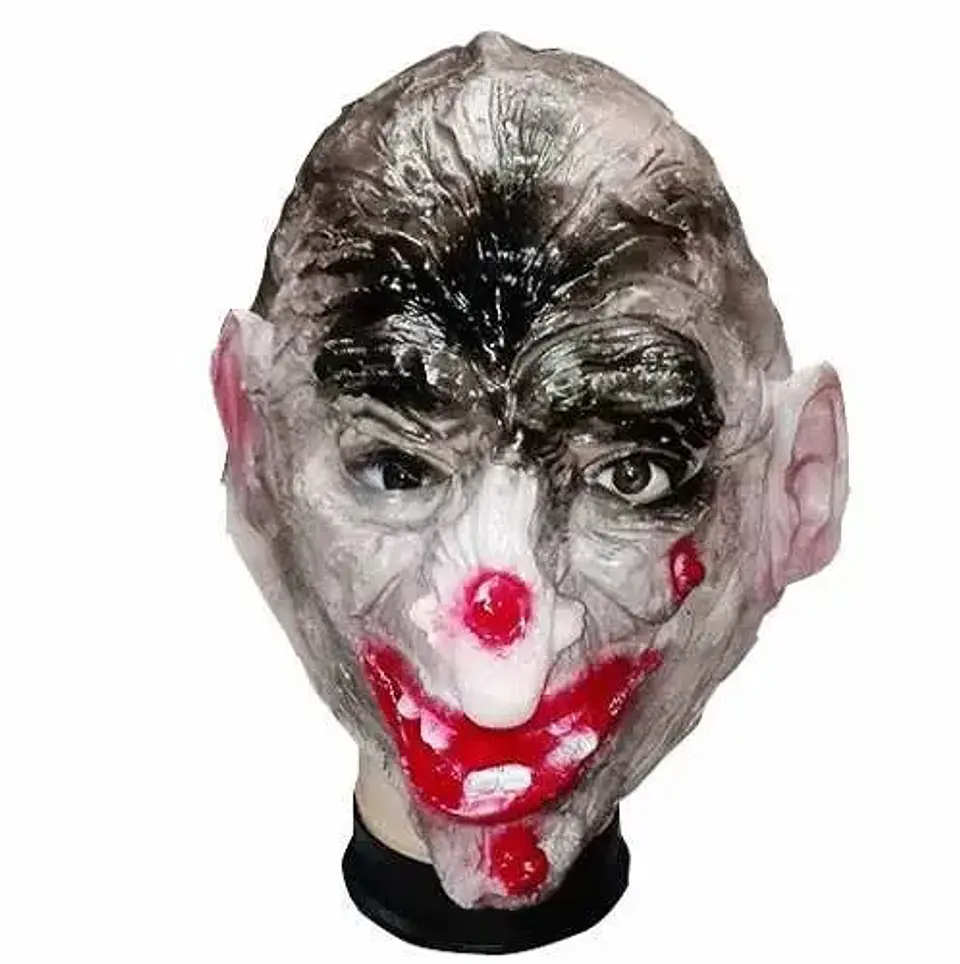 70% Máscara Caucho Halloween Bruja Disfraz 001-011 1