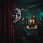 70% Máscara Caucho Halloween Bruja Disfraz 001-011 - Miniatura 4