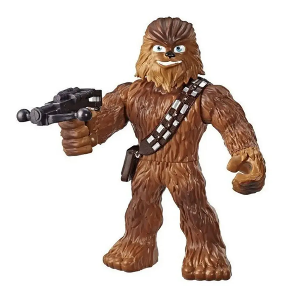 Figura De Acción Chewbacca Star Wars Mega Mighties Galactic Heroes De 10 Pulgadas 2