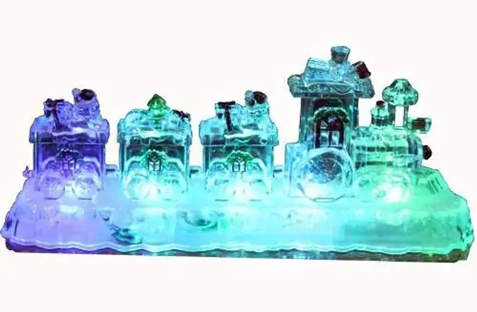 Trencito Sueños Navideños Luces Pesebre H4169 3