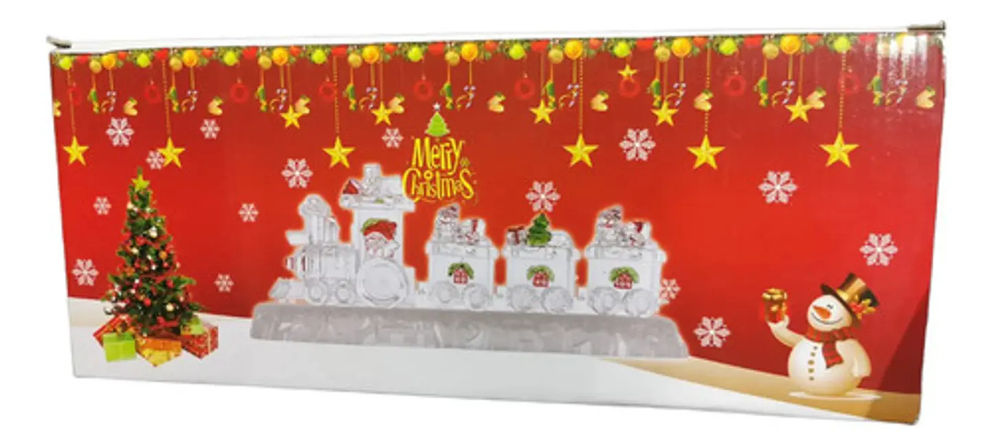 Trencito Sueños Navideños Luces Pesebre H4169 4